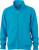 James & Nicholson - Sweatjacke mit Stehkragen (turquoise)