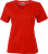 James & Nicholson - Damen Workwear T-Shirt (red)