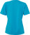 James & Nicholson - Damen Workwear T-Shirt (turquoise)