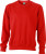 James & Nicholson - Workwear Sweater (red)