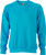 James & Nicholson - Workwear Sweat (turquoise)