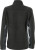 James & Nicholson - Damen Workwear Microfleece Jacke (black/carbon)