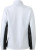 James & Nicholson - Ladies‘ Workwear Microfleece Jacket (white/carbon)