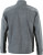 James & Nicholson - Men‘s Workwear Microfleece Jacket (carbon/black)