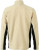 James & Nicholson - Men‘s Workwear Microfleece Jacket (stone/black)