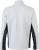 James & Nicholson - Men‘s Workwear Microfleece Jacket (white/carbon)