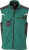 James & Nicholson - Workwear Summer Softshell Gilet (dark-green/black)