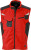 James & Nicholson - Workwear Sommer Softshell Gilet (red/black)