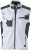 James & Nicholson - Workwear Summer Softshell Gilet (white/carbon)