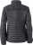 James & Nicholson - Damen Lightweight Jacke (black/silver)