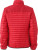 James & Nicholson - Damen Lightweight Jacke (indian-red/silver)