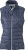 James & Nicholson - Damen Hybrid Gilet (navy/silver)