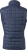 James & Nicholson - Ladies‘ Hybrid Gilet (navy/silver)