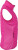 James & Nicholson - Damen Hybrid Gilet (pink/silver)