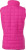 James & Nicholson - Damen Hybrid Gilet (pink/silver)