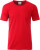 Herren Bio T-Shirt mit Rollsaum (Herren)