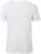 James & Nicholson - Herren Bio T-Shirt mit Rollsaum (white)