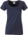 James & Nicholson - Ladies' Pocket T-Shirt Organic (navy)