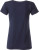 James & Nicholson - Damen Bio T-Shirt mit Brusttasche (navy)