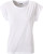 James & Nicholson - Ladies' Casual T-Shirt Organic (white)