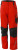 James & Nicholson - Workwear Pants (red/black)