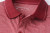 James & Nicholson - Mens' Jersey Heather Polo (wine-melange/wine)