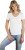 Women‘s Slim Fit V-Neck-T (Női)