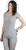 Promodoro - Women’s Slim Fit V-Neck-T Long (sports grey)