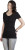 Promodoro - Women’s Slim Fit V-Neck-T Long (black)