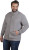 Promodoro - Men‘s Double Fleece Jacket (light grey-black)