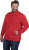 Promodoro - Men‘s Double Fleece Jacket (red-light grey)