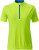 James & Nicholson - Ladies' Bike-T Half Zip (bright yellow/bright blue)