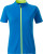 James & Nicholson - Ladies' Bike-T Full Zip (bright blue/bright yellow)