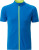 James & Nicholson - Herren Full Zip Radtrikot (bright blue/bright yellow)