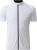 James & Nicholson - Men's Bike-T Full Zip (white/black)