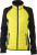 James & Nicholson - Ladies' Hybrid Jacket (black/yellow/black)