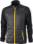 James & Nicholson - Men's Hybrid Jacket (black/black/yellow)