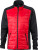 James & Nicholson - Men's Hybrid Jacket (black/red/black)