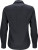 James & Nicholson - Popeline Business Bluse langarm (black)