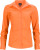 James & Nicholson - Popeline Business Bluse langarm (orange)