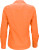 James & Nicholson - Popeline Business Bluse langarm (orange)