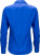 James & Nicholson - Ladies' Business Popline Shirt longsleeve (royal)