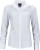 James & Nicholson - Popeline Business Bluse langarm (white)