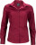 James & Nicholson - Ladies' Business Popline Shirt longsleeve (wine)