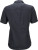 James & Nicholson - Popeline Business Bluse kurzarm (black)