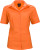 James & Nicholson - Popeline Business Bluse kurzarm (orange)