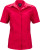 James & Nicholson - Popeline Business Bluse kurzarm (red)