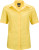 James & Nicholson - Popeline Business Bluse kurzarm (yellow)