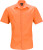 James & Nicholson - Popeline Business Hemd kurzarm (orange)