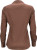 James & Nicholson - Ladies` Popline Shirt Slim Fit (brown)